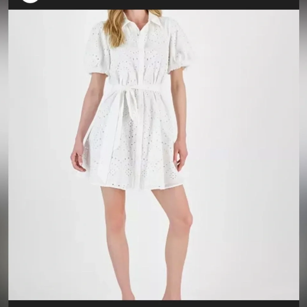 NWT A New Day White Eyelet Dress - Size XXL - Picture 1 of 6